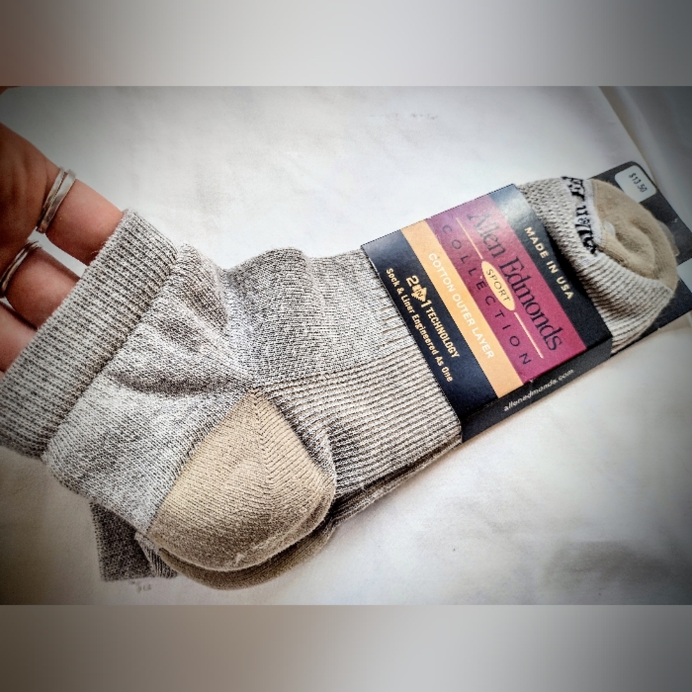 Brand New Men's Allen Edmonds Dress Socks, Size XL (Shoe Size 12-15) - Picture 5 of 7